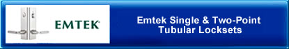 Emtek Single & Two-Point Lockset